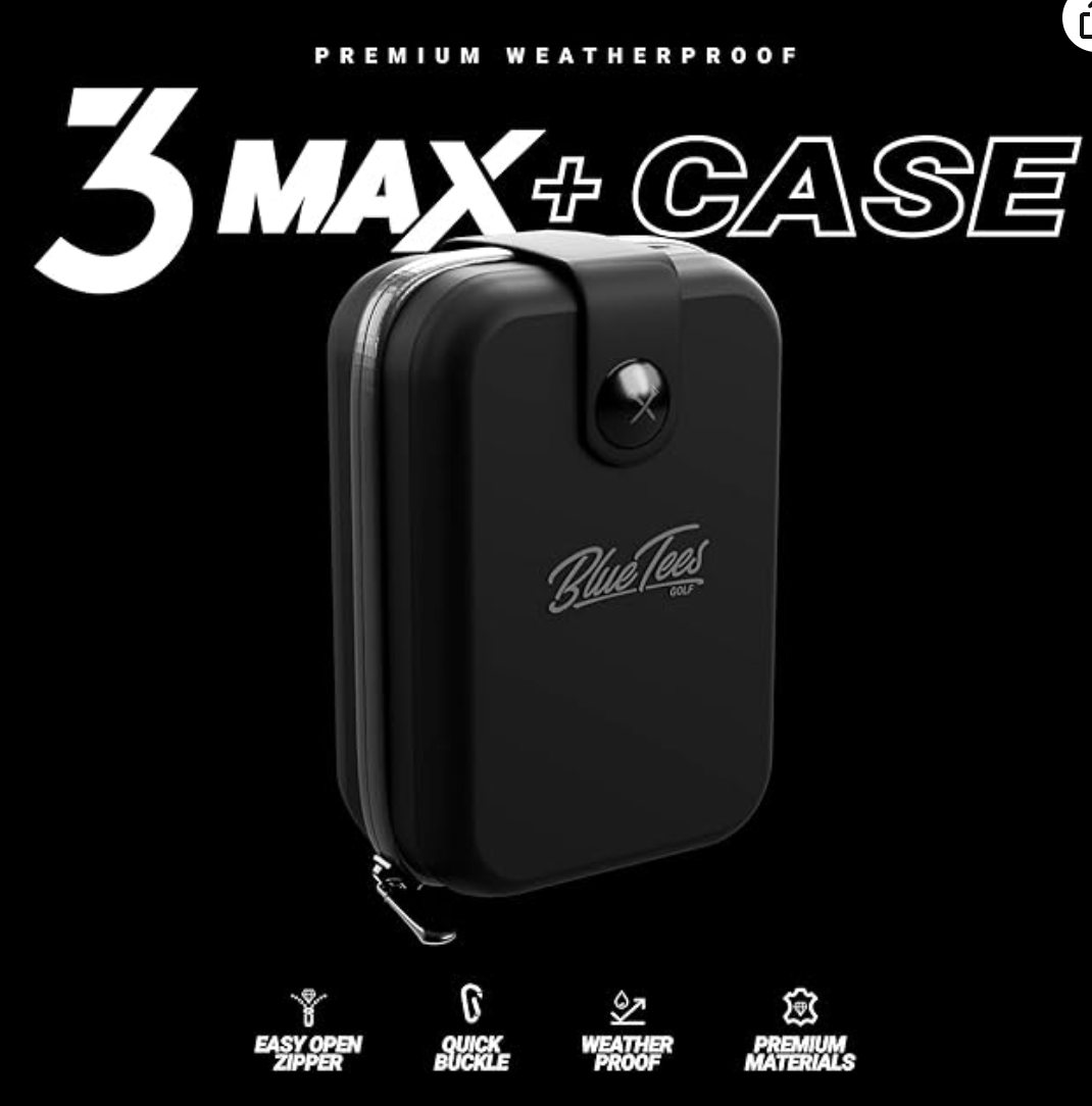 Blue Tees S3 Players Pack Golf Rangefinder Bundle