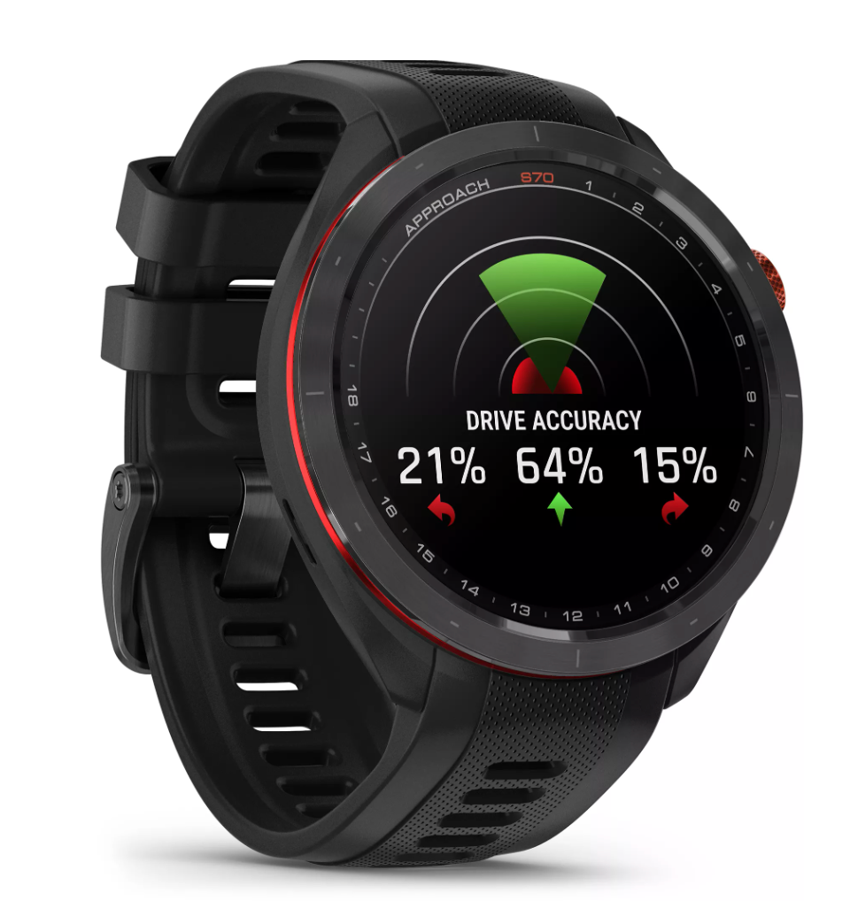 Garmin Approach S70 Golf GPS Watch - Black
