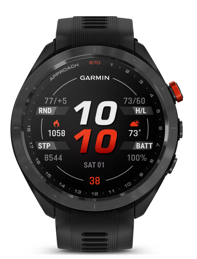 Garmin Approach S70 Golf GPS Watch - Black