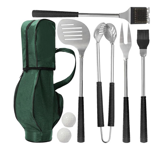 Golf Grille 8 pc Utensil Set